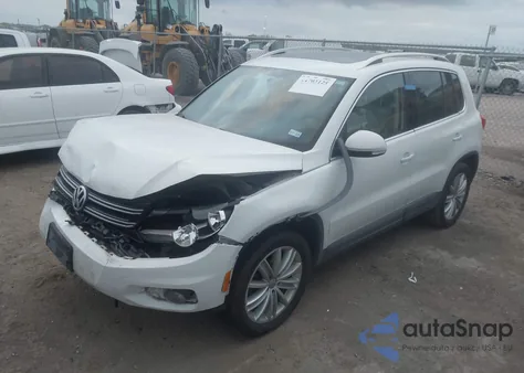 2015 Volkswagen Tiguan Se from USA, damaged, VIN WVGBV7AX7FW587636